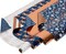 80 sq. ft. Reversible Blue Wrapping Paper Bundle for Christmas, Snowflake, Reindeer, Holiday (4 Rolls 30 in. x 8 ft.)
